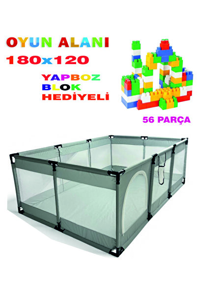 liabebek Square Bebek Ve Çocuk Oyun Alanı 120x180cm Yapbozlu