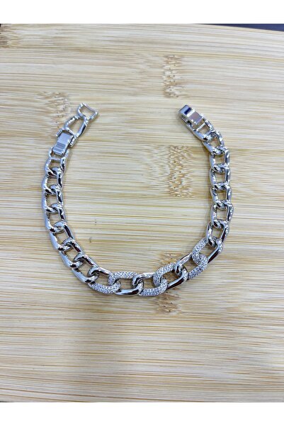 LUMI TAKI-SAAT Xpng Gourmet Model Stone Silver Color Bracelet