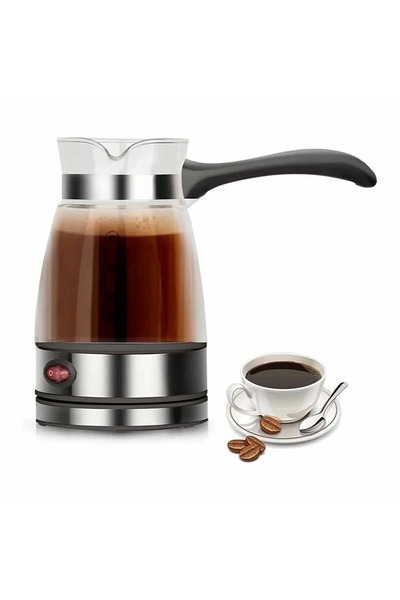 Denx DX3418 Stainless Steel Electric Turkish Coffee Maker 600ml