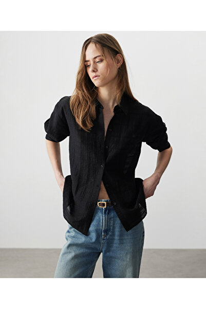 MISS IPEKYOL Dokulu gömlek