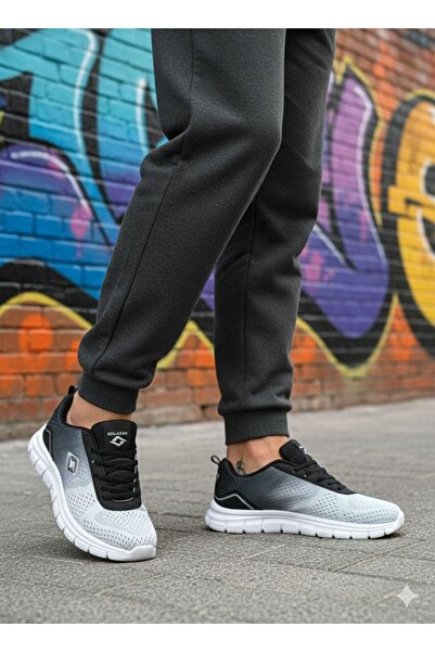 SOLAZER Men's Smoked White Sneaker Daily Walking Sports Shoes 063