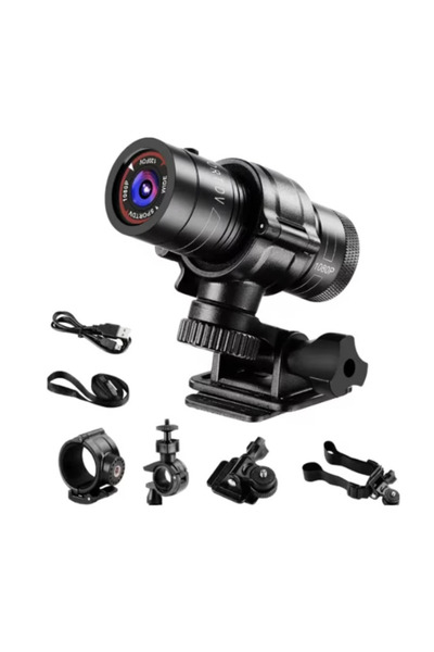 Mihai MINI F9 sports video camera 1080p Full HD 60 frames video can be mounte...