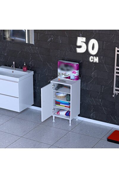 Modilayn İlkim Pratik 3 Raflı Alt Dolap – 14 Farklı Boy Seçeneği