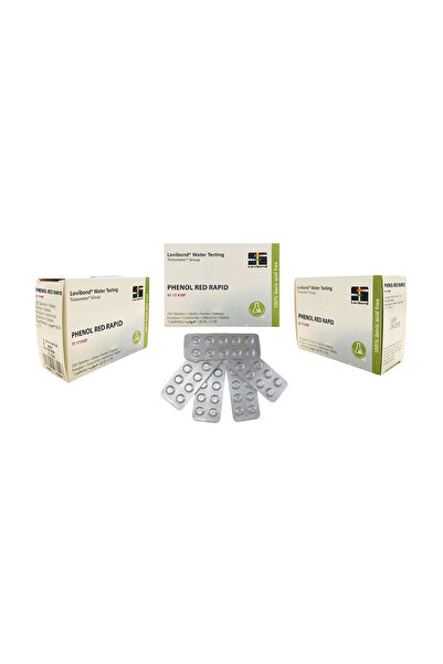 Lovibond Phenol Red pH Ölçümü Analiz Hapları - 250 Adet (1 Kutu)