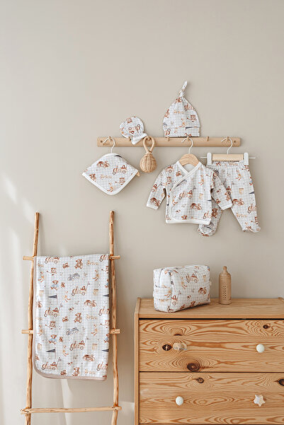 Tuğba Kuğu Organik Hastane Çıkışı - Pureline Series - Cute Baby Toys