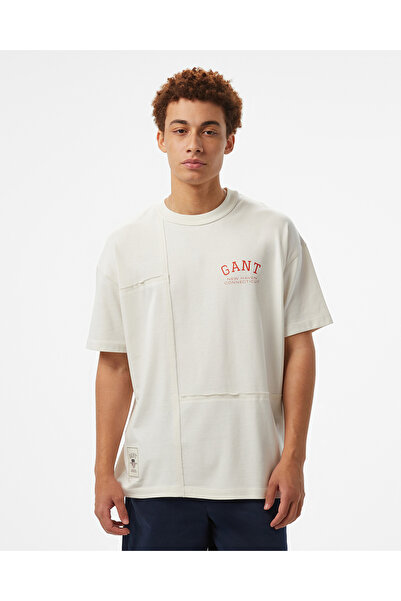 Gant Erkek Beyaz T-Shirt