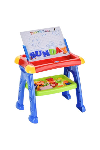 Creative World Toys Birou magnetic educațional 3 în 1, litere și cifre, tablă...