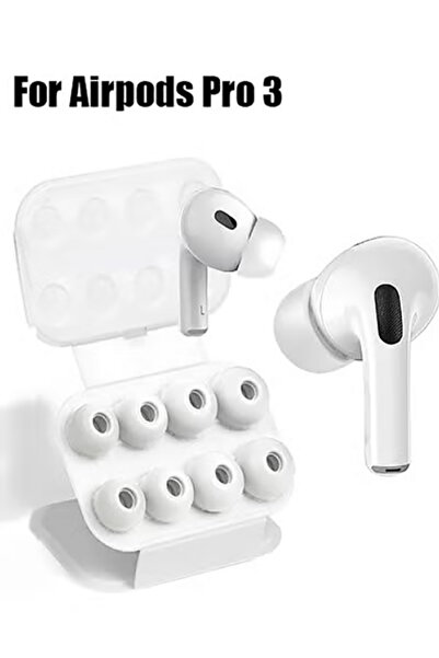 Generic 4 Pairs Eartips Covers Case Silicone Compatible with AirPods Pro 3, X...