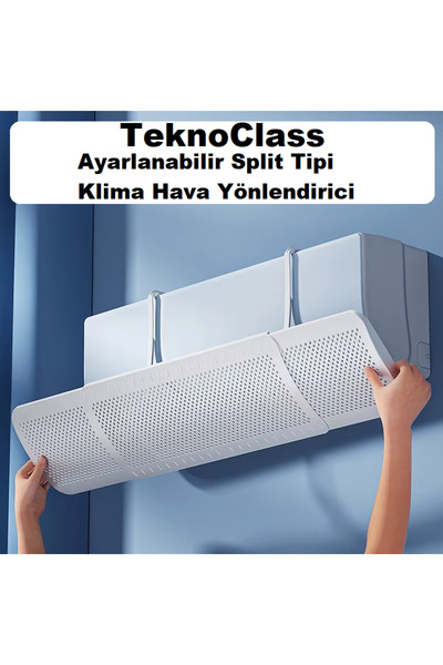 Canderel Ayarlanabilir Split Tipi Klima Hava Yönlendirici Klima Siperliği 56-...
