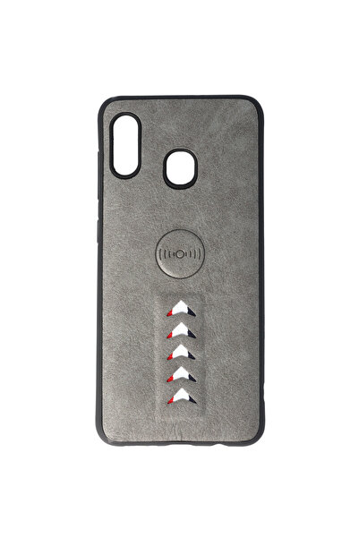 SEP Husa TPU Leather Arrow Samsung Galaxy A20 Gri