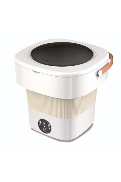 Tradeo غسالة صغيرة قابلة للطي سعة 11 لتر، غسالة محمولة مدمج بقوة 40 واط