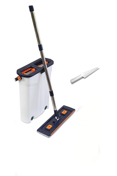 RSC MARKETİM Tablet Mop Metal Palet Metal Sap Temiz Su Kirli Ayrı Ayrı Tablet...