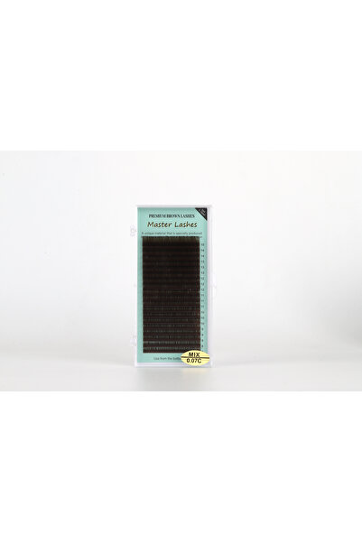 Master Lashes Kahverengi İpek Kirpik 0,07c mix