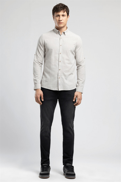 Lee Cooper Jack Men's Slim Jean Trousers Black