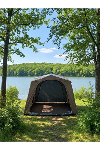 Forestia Fischer Soba Uyumlu Şişme Kamp Çadırı - 8-10 Kişilik Fresh&Black Tek...