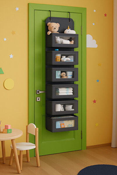 MasterCar Organizator cu 6 niveluri pentru spatele ușii, pentru articole pent...