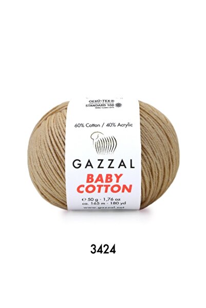 Gazzal Βρεφικό Βαμβάκι - 50γρ. 165 μέτρα.