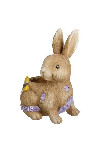 OEM Decoratiune Ceramica de Paste „Spring Bunny” cu Cos & Fluture 20x15x26cm
