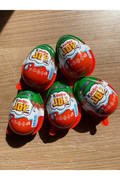 Kinder Joy Minecraft 2026! 20g (5'li paket sürpriz yumurta)