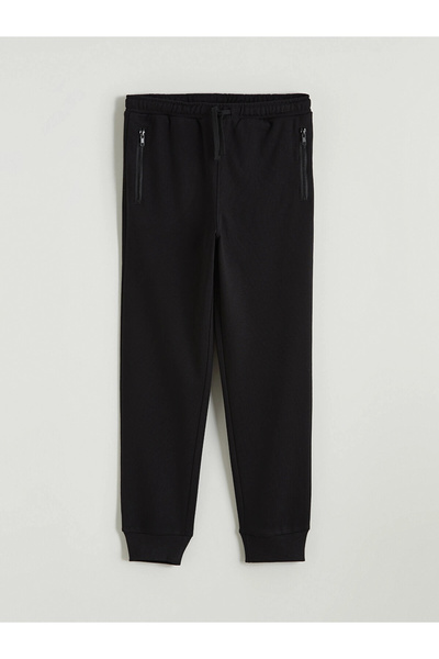 LC Waikiki Pantaloni de sport Jogger pentru băieți cu talie elastică LCW Kids