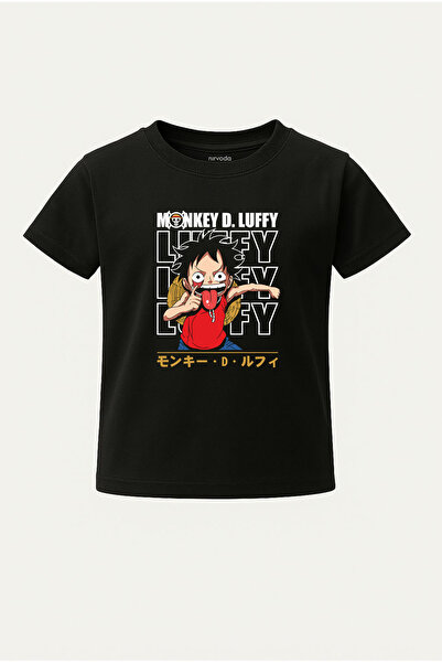 nirvoda Tricou pentru copii Monkey D Luffy Tricou pentru copii cu imprimeu On...