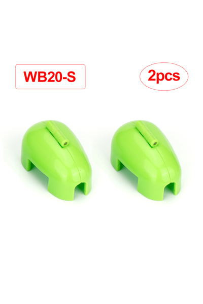 Choice قفص طعم بلاستيكي سريع التحميل من هيريسي، قطعتان، مقاس S، طراز WB20، لص...