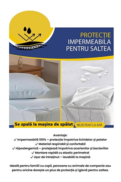 HemeraBucuresti WATERPROOF MATTRESS COVER