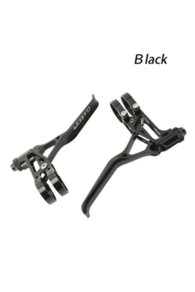 Choice4 مقبض فرامل دائري من الألومنيوم فائق الخفة من لايت برو، أسود اللون، لد...