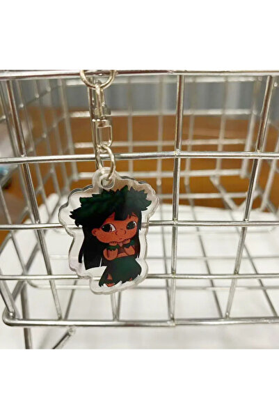 Choice1 One Size cao qun Disney Stitch keychain, cartoon anime keychain, Chri...