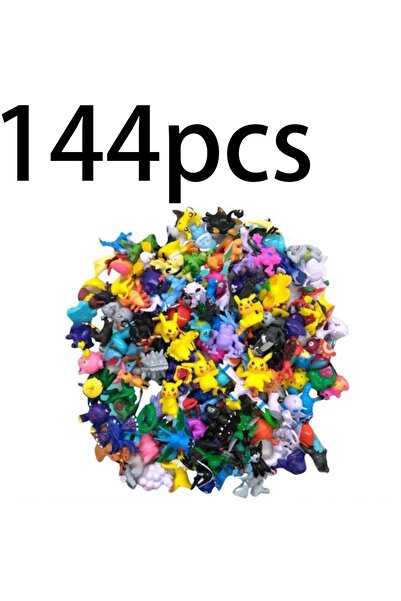 Choice مجموعة بانداي من 144 قطعة من شخصيات بوكيمون، 144 قطعة من شخصيات الأنمي...