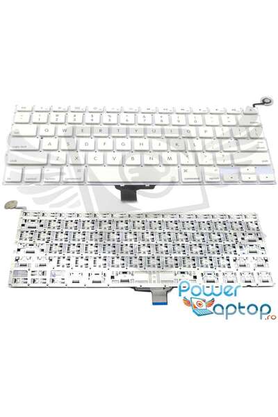 ASUS Бяла клавиатура Apple MacBook A1342 2010 US layer без малка рамка за във...