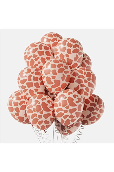 Choice 12INCH Giraffe 20Pcs Giraffe Print Ballo Animal Print Thick Latex Ball...