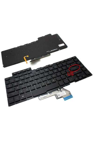 ASUS Tastatura Rog Zephyrus M15 502GW iluminata layout US fara rama enter mic