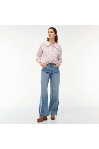 KIABI Peter Pan Collar Shirt PINK
