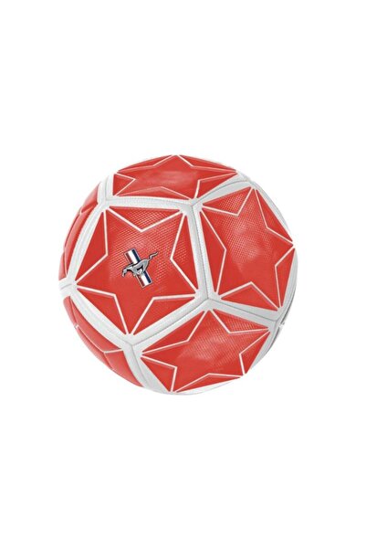 Mustang Ford Football Red With Grid