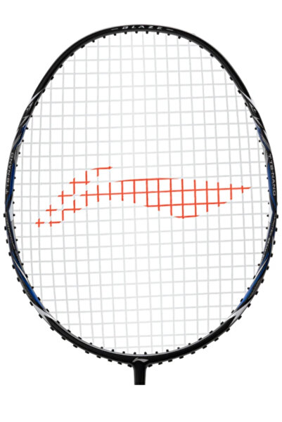 Li-Ning Blaze 100 4u head heavy balance badminton racket , Black