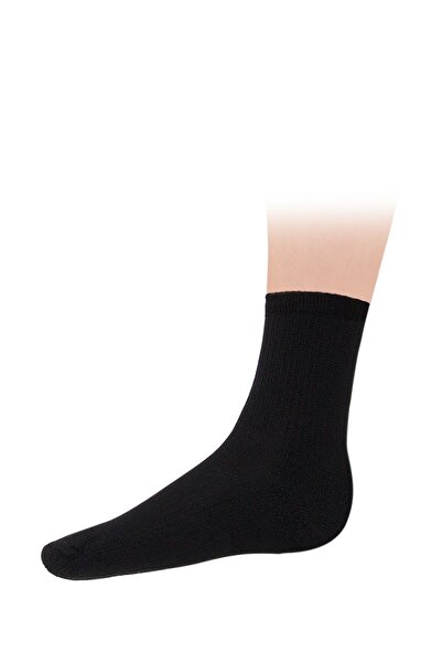 Kifidis Thera Socks Lite Crew Çorabı Siyah | Dikişsiz, Sıkmayan Unisex Diabet...