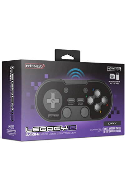 Retro-Bit Controller Wireless Legacy 16 Negru NSW/ PC