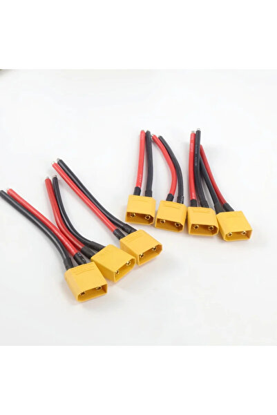 Choice 5Pcs XT90--Male New 5pcs XT90 Male/Female Plug Battery Parallel Connec...