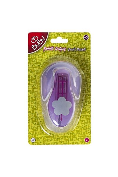 Bubu Çiçek Şekilli Eva ve Kağıt Delgeç 3/2 Xl -de0007