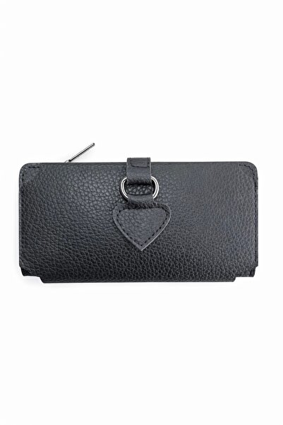 Mesut Balaban Deri Ürünleri Women's black wallet