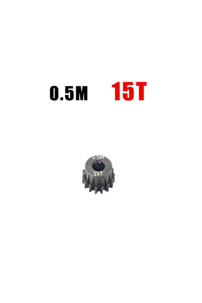 Choice9 15T 0.5M Harden Metal Motor Gears Pinion 3.175mm Aperture 14T 15T 16T...