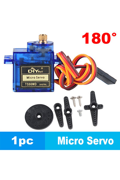 Choice 180 Degree 2kg.cm Micro Servo Motor Set Metal Gear 90/180/270 degree A...