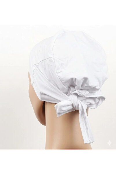 Marsilyan Χωρίς ραφές, δεμένο μαντήλι μπαντάνα - Λευκό δεμένο μαντήλι 5 τεμαχ...