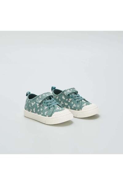KIABI Printed low-top trainers GREEN