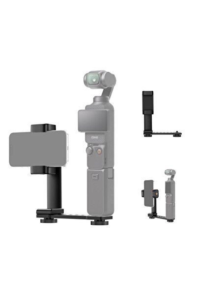 K&F CONCEPT DJI Osmo Pocket 3 uyumlu Telefon tutucu stand SETİ