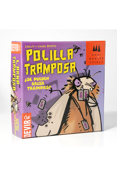 Choice Light Grey Juego de Cartas Polilla Tramposa Devir Juego de Mesa Famili...