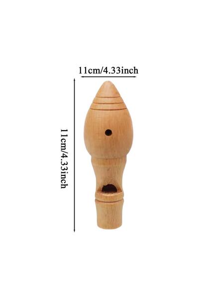 Choice single attribute Bird Hunting Whistle - Durable Beech Wood Bird Call w...