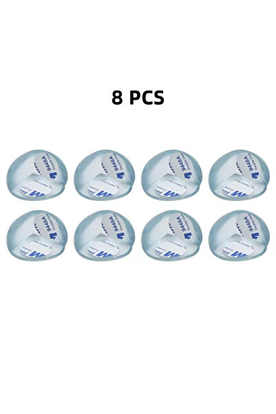 choice2 8 قطع من واقيات زوايا الطاولة من السيليكون على شكل دائري لحماية الأطف...