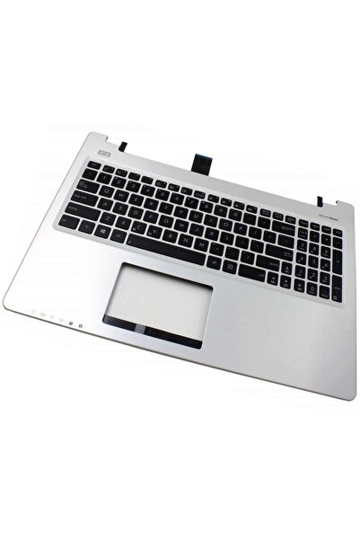 ASUS Tastatura K56CA neagra cu Palmrest argintiu